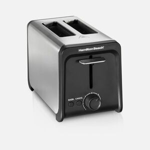 Hamilton Beach 2 Slice Toaster with Wide Slots, Bagel Function